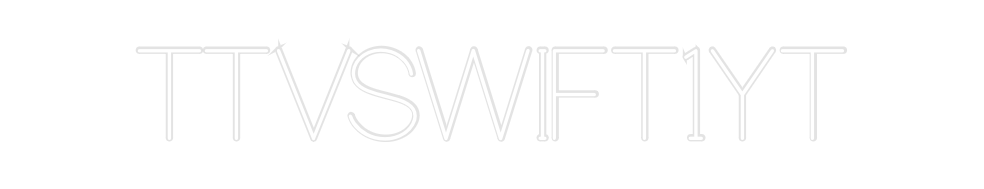 Custom Neon: TTVSWIFT1YT