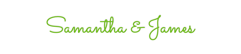 Custom Neon: Samantha & Ja...