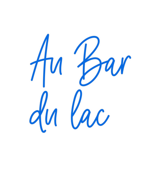 Custom Neon: Au Bar 
du lac
