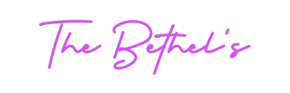 Custom Neon: The Bethel’s