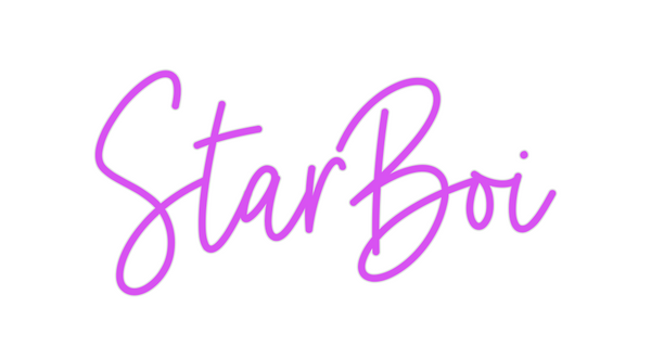 Custom Neon: StarBoi