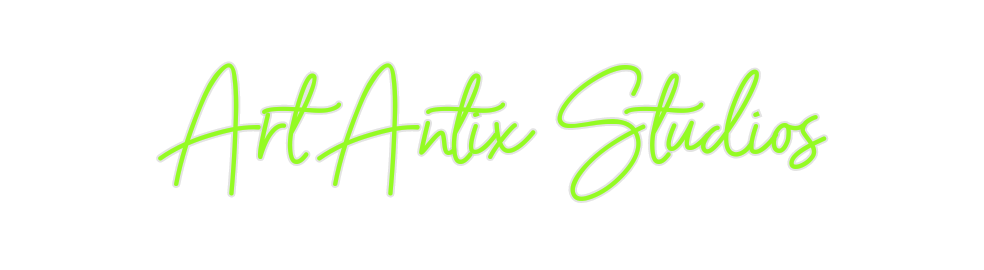 Custom Neon: Art Antix Stu...