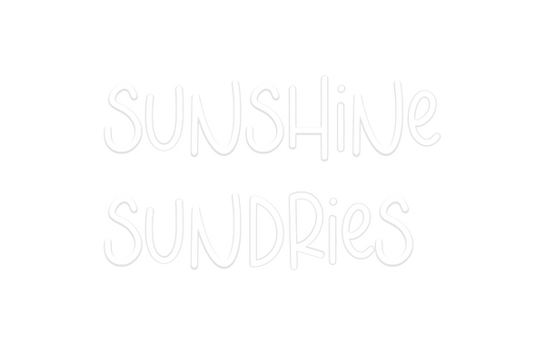 Custom Neon: Sunshine
Sund...