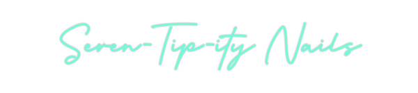 Custom Neon: Seren-Tip-ity...
