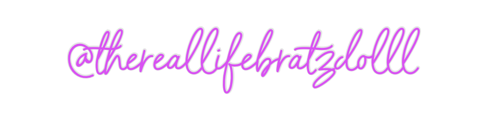 Custom Neon: @thereallifeb...