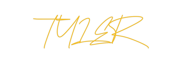 Custom Neon: TYLER
