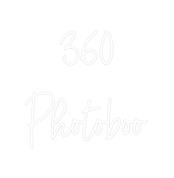 Custom Neon: 360 
Photoboo