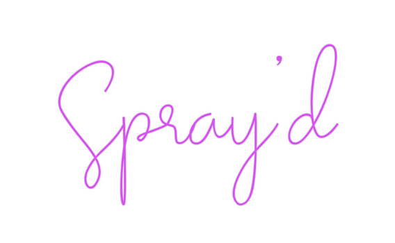 Custom Neon: Spray'd