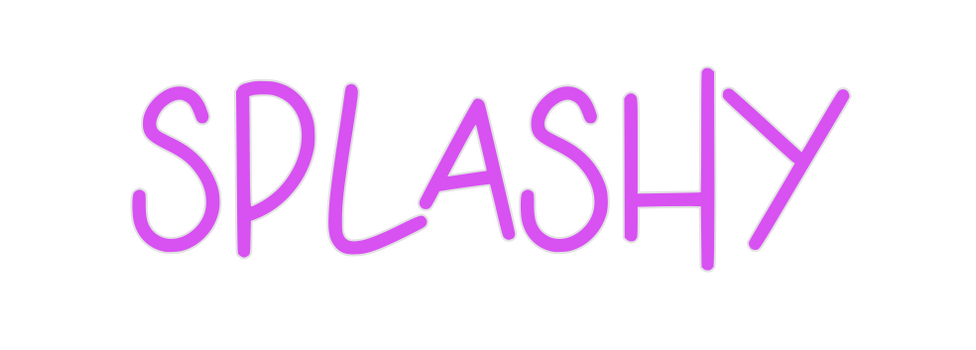 Custom Neon: Splashy