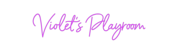 Custom Neon: Violet's Play...