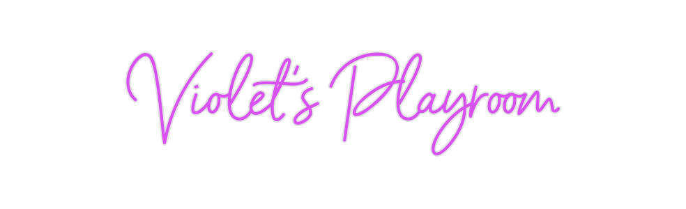Custom Neon: Violet's Play...