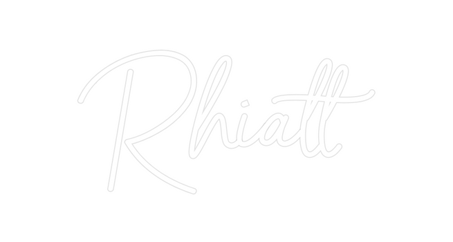 Custom Neon: Rhiatt