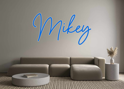 Custom Neon: Mikey