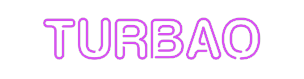 Custom Neon: TURBAO