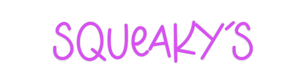 Custom Neon: Squeaky's