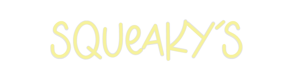 Custom Neon: Squeaky's