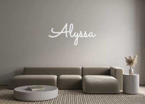 Custom Neon: Alyssa