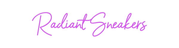 Custom Neon: Radiant Sneak...