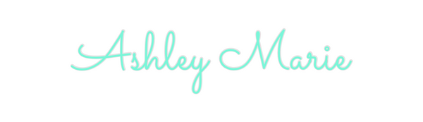Custom Neon: Ashley Marie