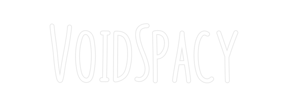 Custom Neon: VoidSpacy