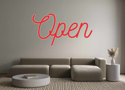 Custom Neon: Open