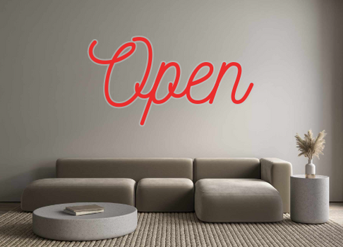 Custom Neon: Open