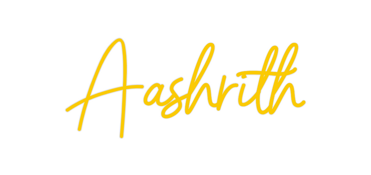 Custom Neon: Aashrith