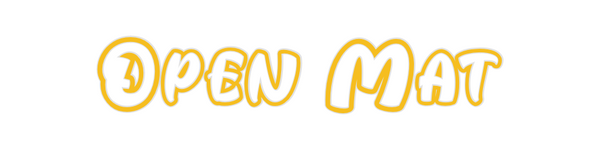 Custom Neon: Open Mat