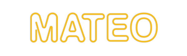 Custom Neon: Mateo
