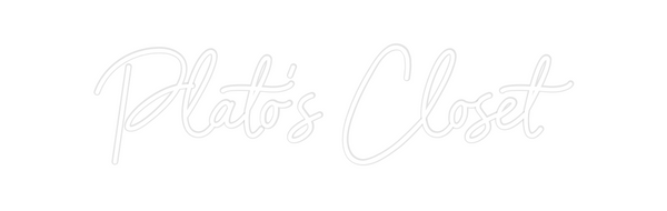 Custom Neon: Plato’s Closet