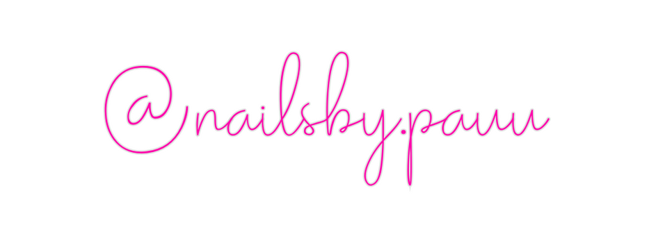Custom Neon: @nailsby.pauu