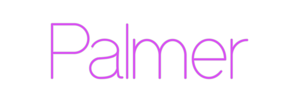 Custom Neon: Palmer