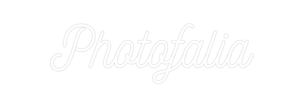 Custom Neon: Photofalia