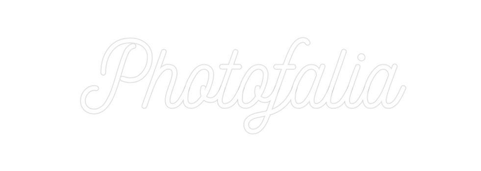 Custom Neon: Photofalia