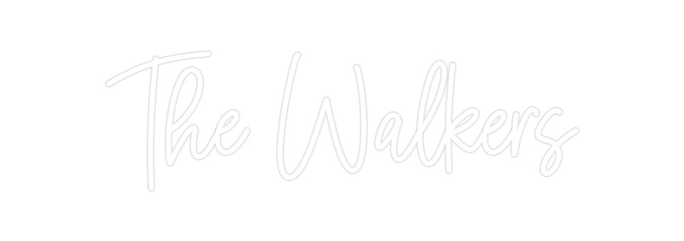 Custom Neon: The Walkers