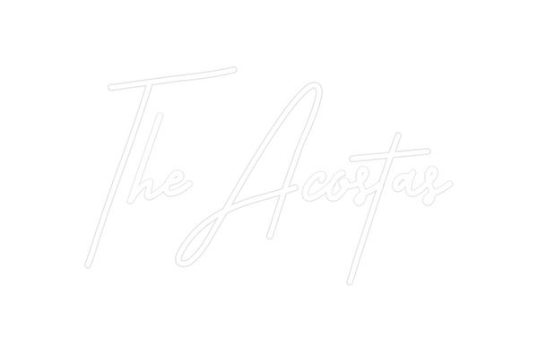 Custom Neon: The Acostas
