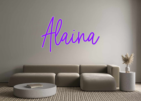 Custom Neon: Alaina