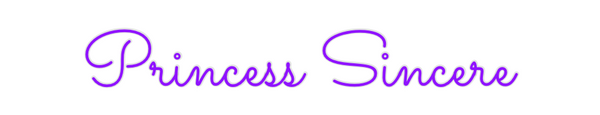 Custom Neon: Princess Sinc...
