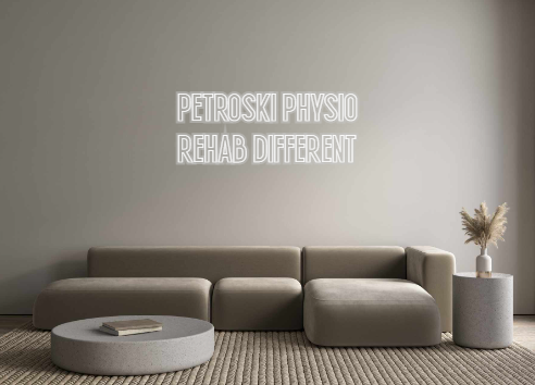 Custom Neon: petroski phys...