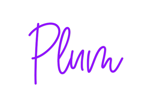 Custom Neon: Plum