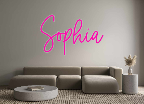 Custom Neon: Sophia