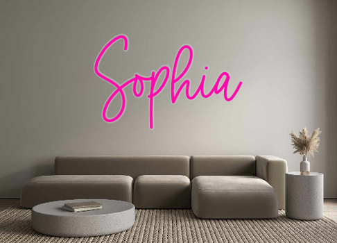 Custom Neon: Sophia