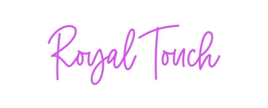 Custom Neon: Royal Touch