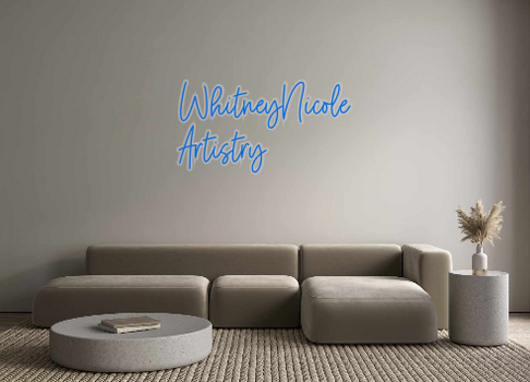 Custom Neon: WhitneyNicole...