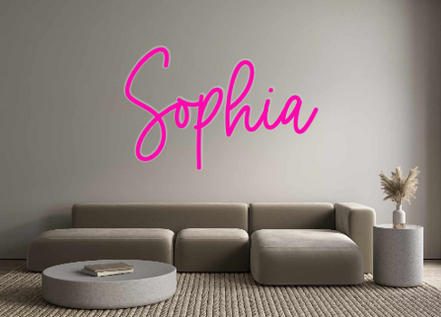 Custom Neon: Sophia