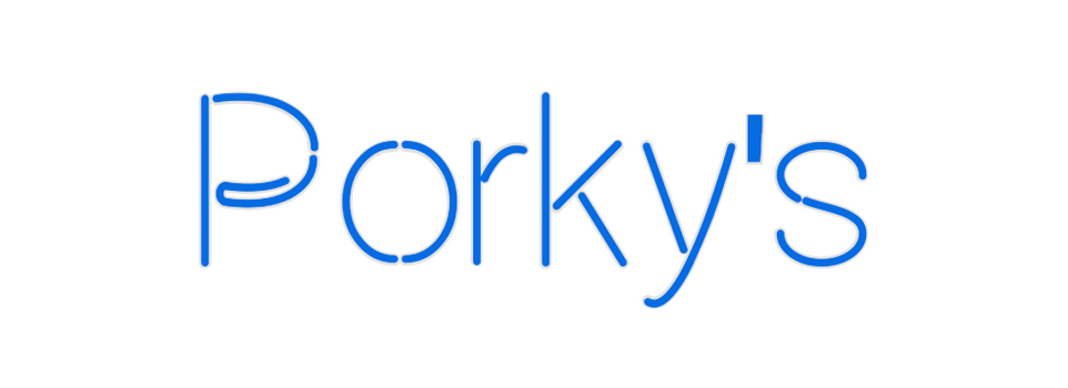 Custom Neon: Porky's