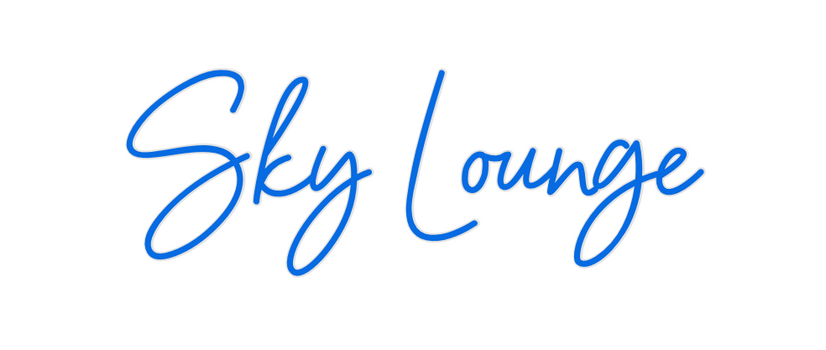 Custom Neon: Sky Lounge