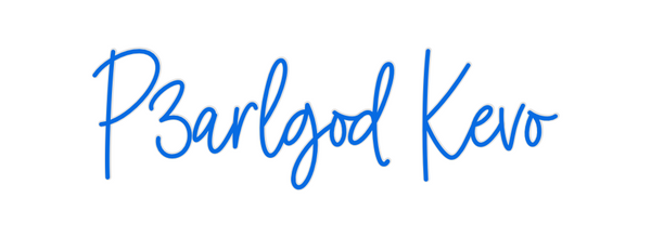 Custom Neon: P3arlgod Kevo