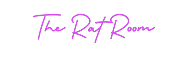 Custom Neon: The Rat Room
