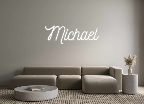 Custom Neon: Michael